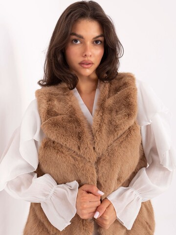 Madnezz House Weste in Beige