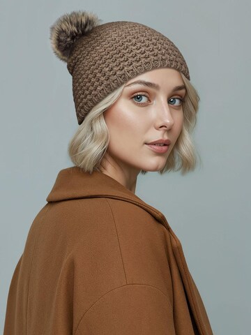 Neverless Mütze '1978'‌‌ in Beige