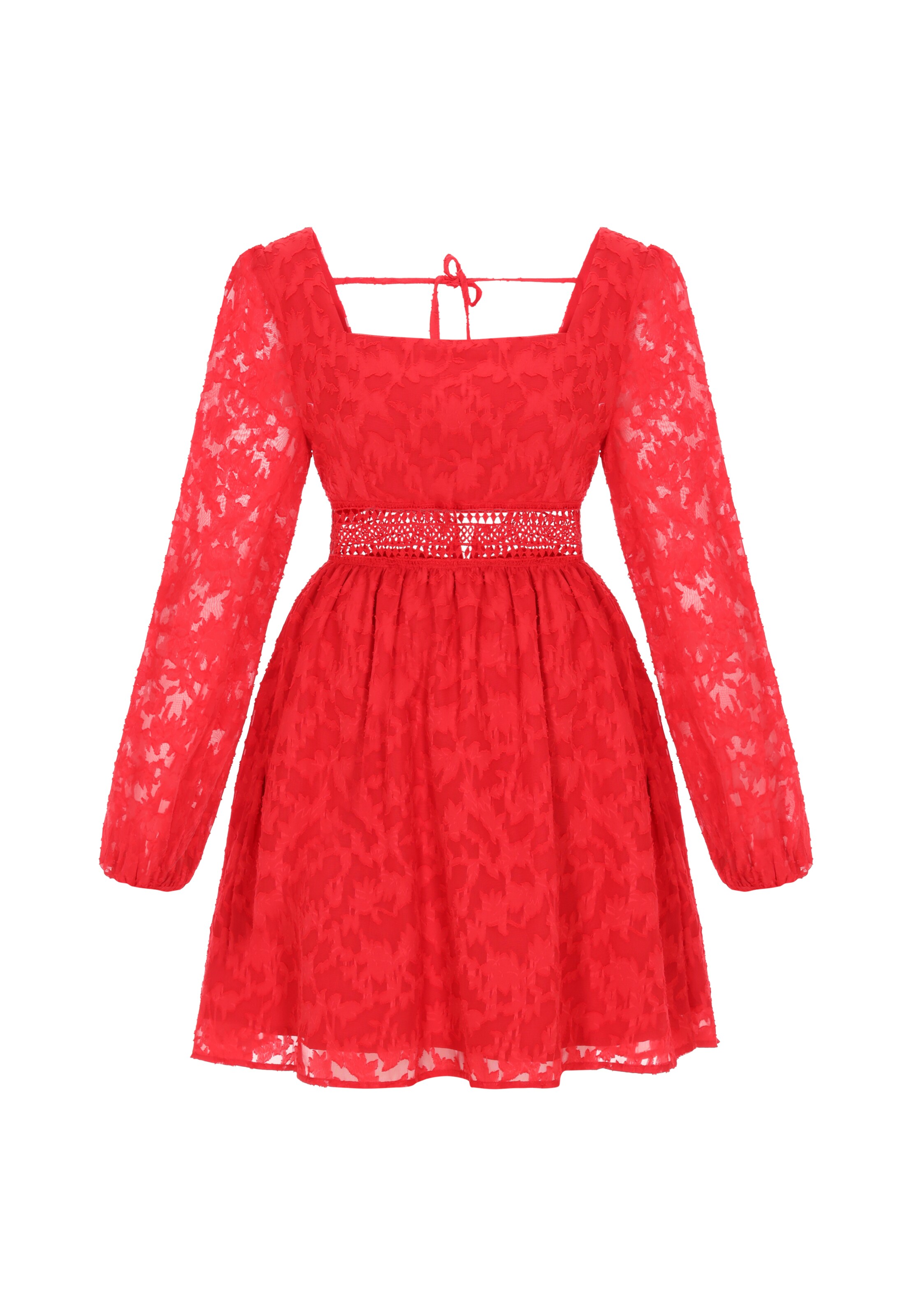 Robe 'Festive' faina en rouge : devant