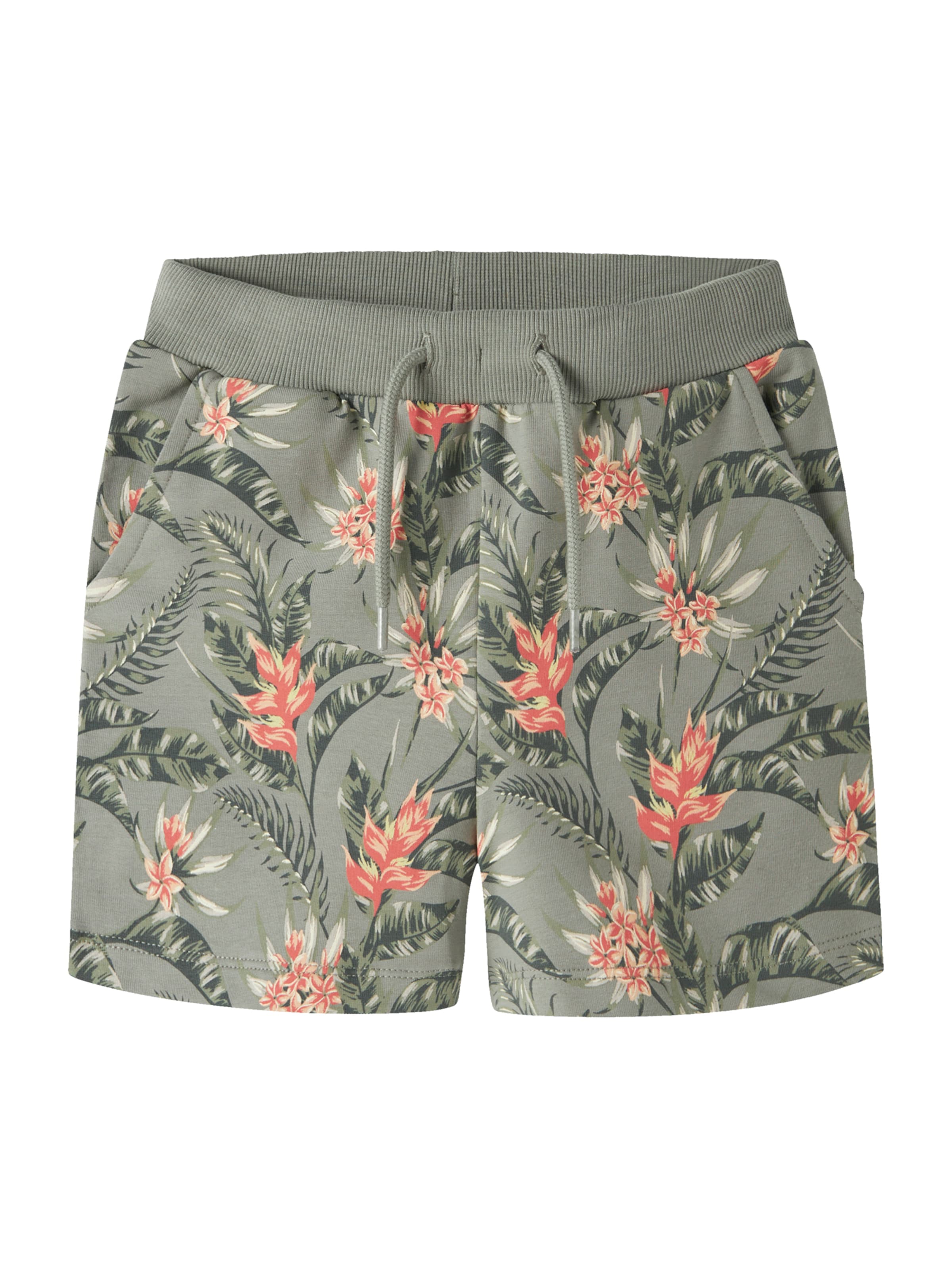 NAME IT Обычный Штаны 'NMMFLUZ' в Зеленый: спереди