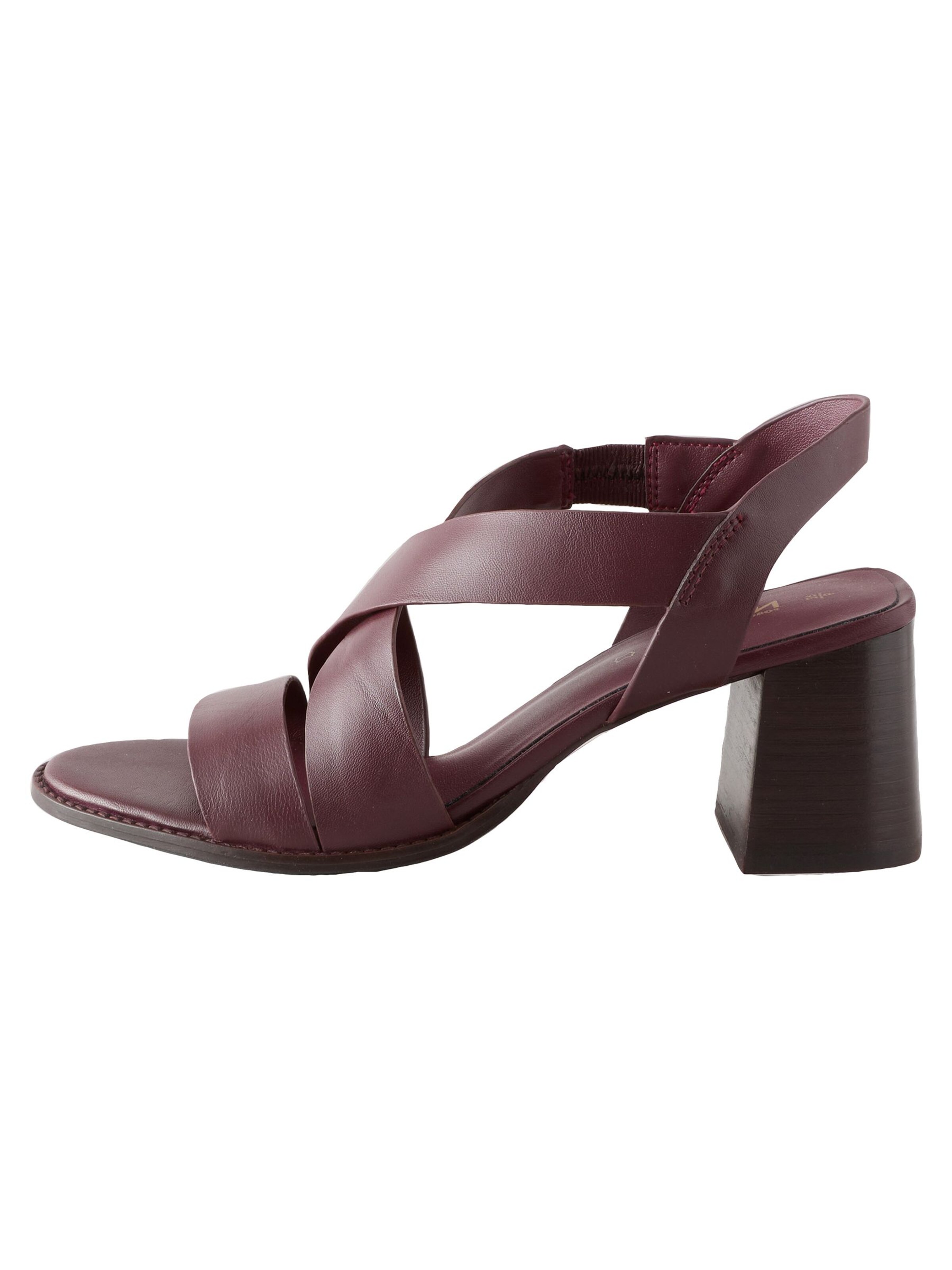 Next Sandali | rdeča barva: sprednja stran