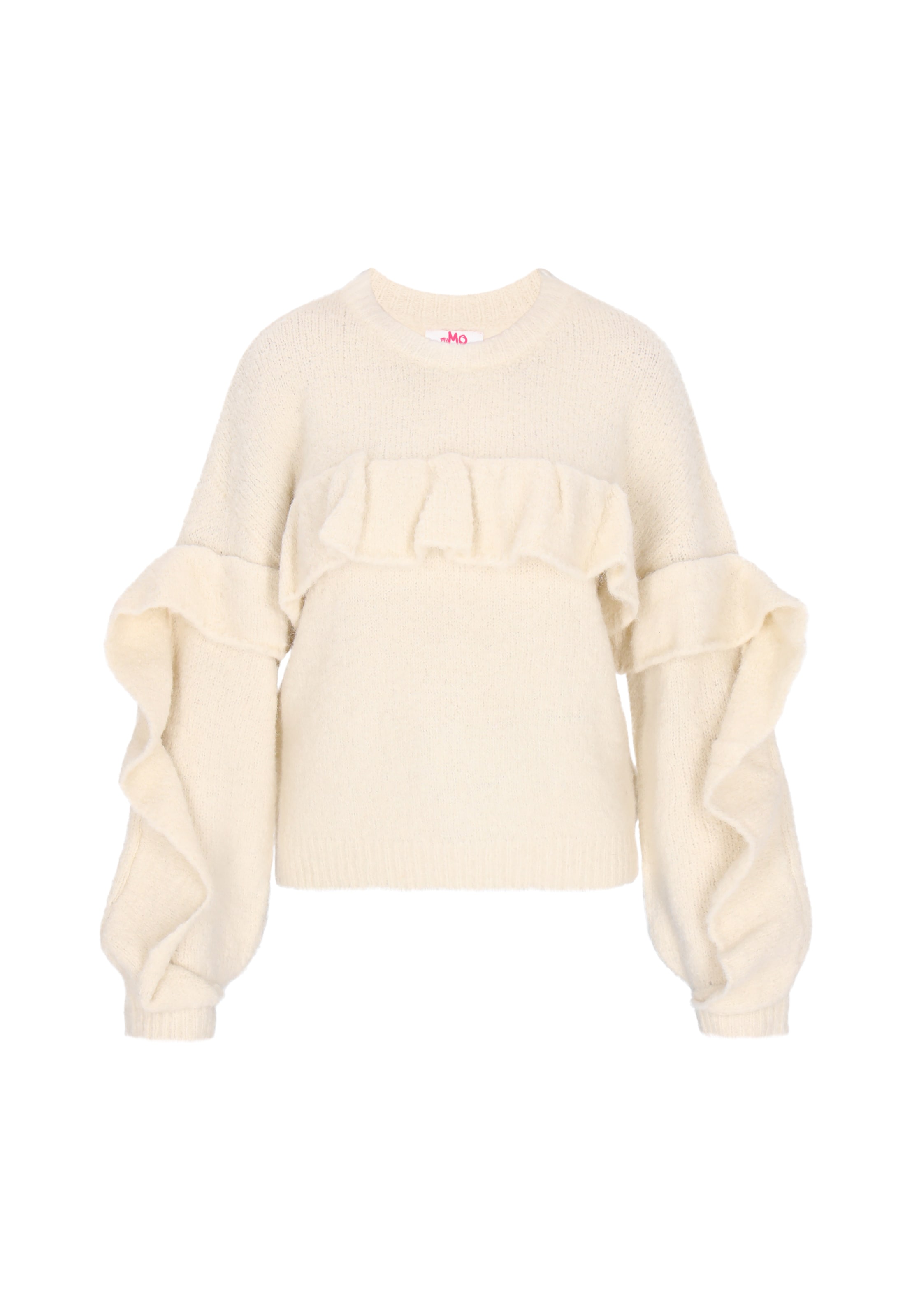 MYMO Oversized sweater in White: front