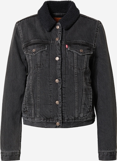 LEVI'S Преходно яке в сив деним / черно, Преглед на продукта