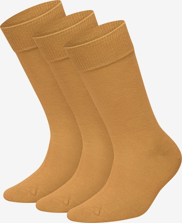 DillySocks Sokken in Geel: voorkant