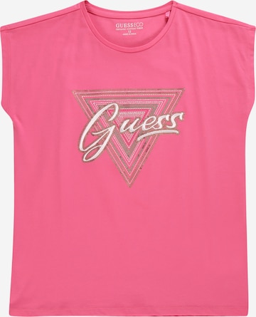 Top di GUESS in rosa: frontale