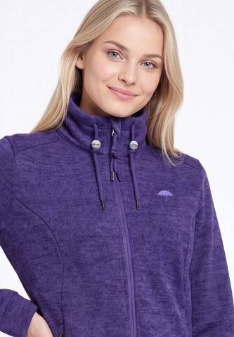 Veste en polaire Schmuddelwedda en violet