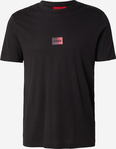 HUGO Majica 'Danotie' u crvena / crna, Pregled proizvoda