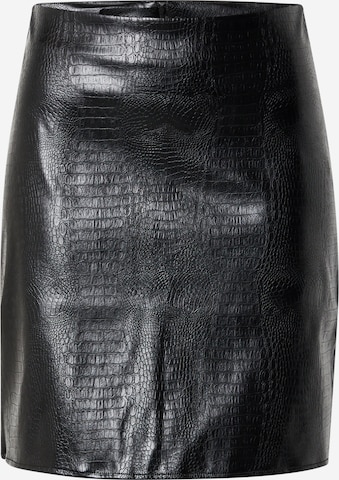 VILA Φούστα 'VIKLORA' σε μαύρο: μπροστά