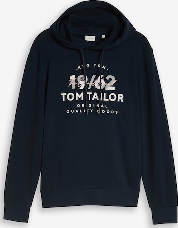TOM TAILOR - Sudadera en azul: frente