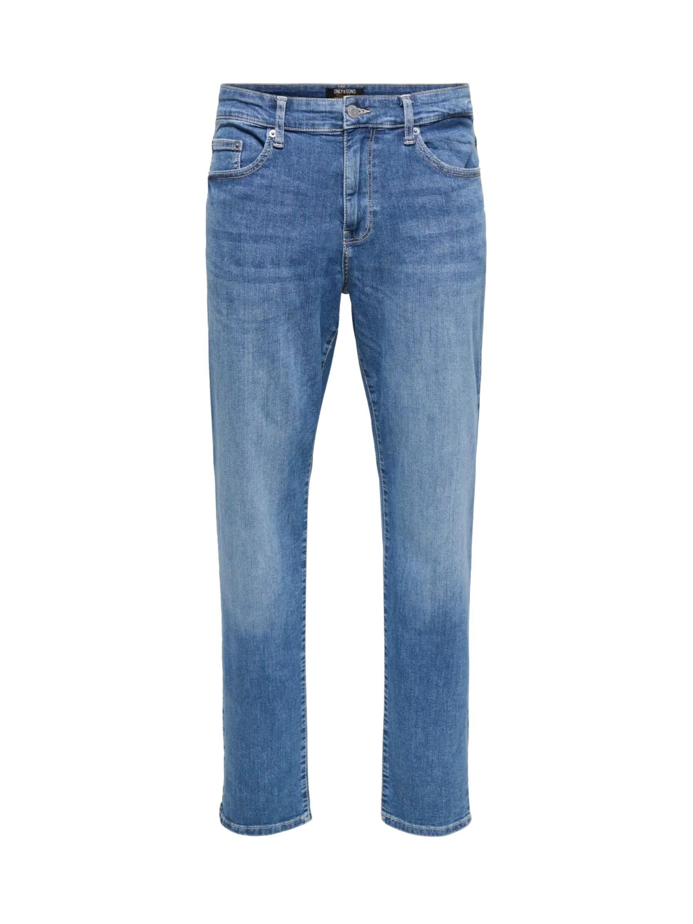 Only & Sons Regular Jeans in Blue: front