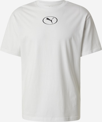 PUMA Toiminnallinen paita värissä valkoinen: etupuoli