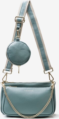 Lazarotti Crossbody Bag 'Milano' in Blue: front