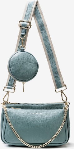 Lazarotti Crossbody Bag 'Milano' in Blue: front