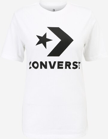 CONVERSE T-shirt i vit: framsida