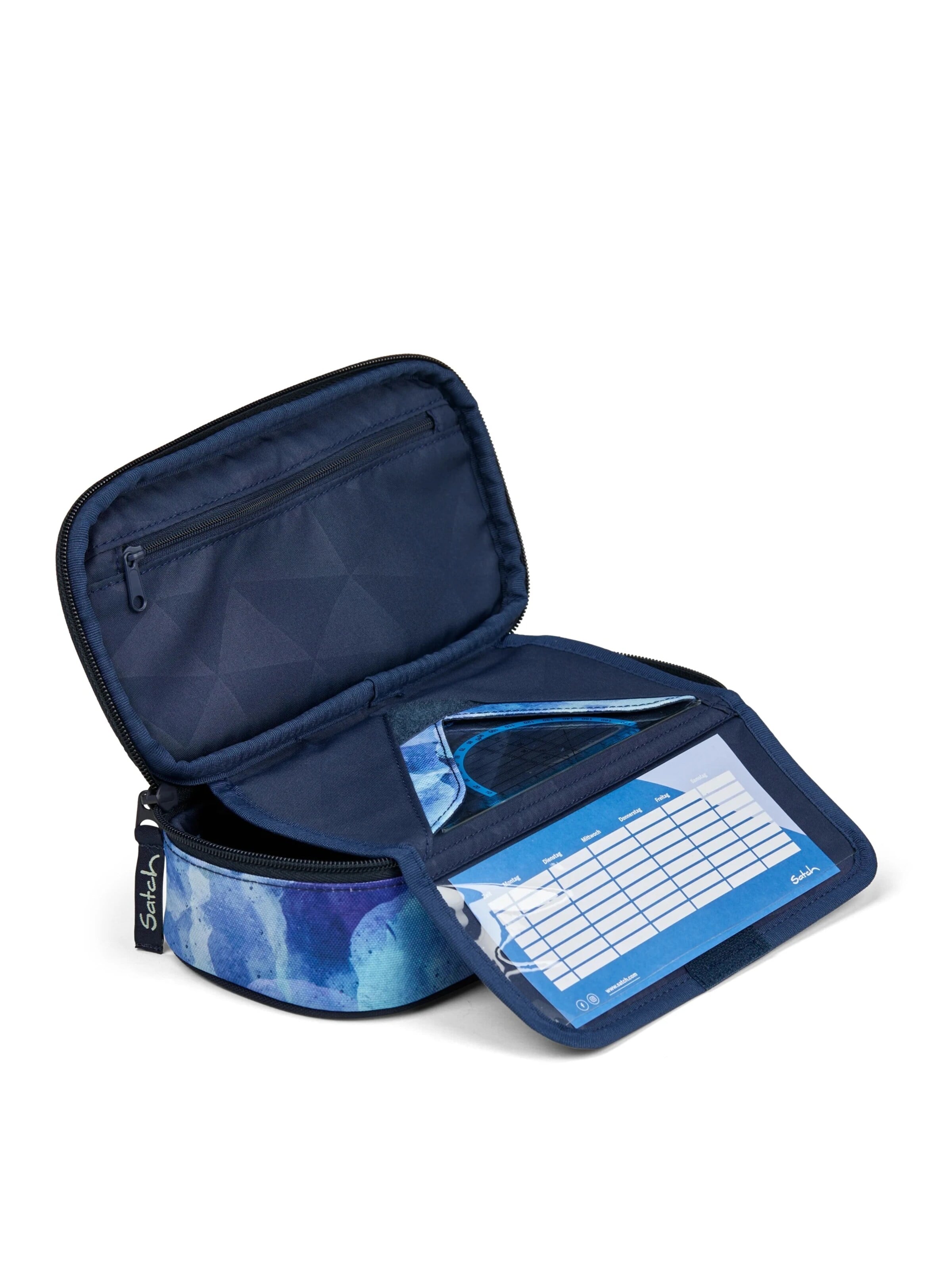 Satch Tasche 'Federmäppchen Schlamperbox'‌‌‌‌‌‌ in Blau