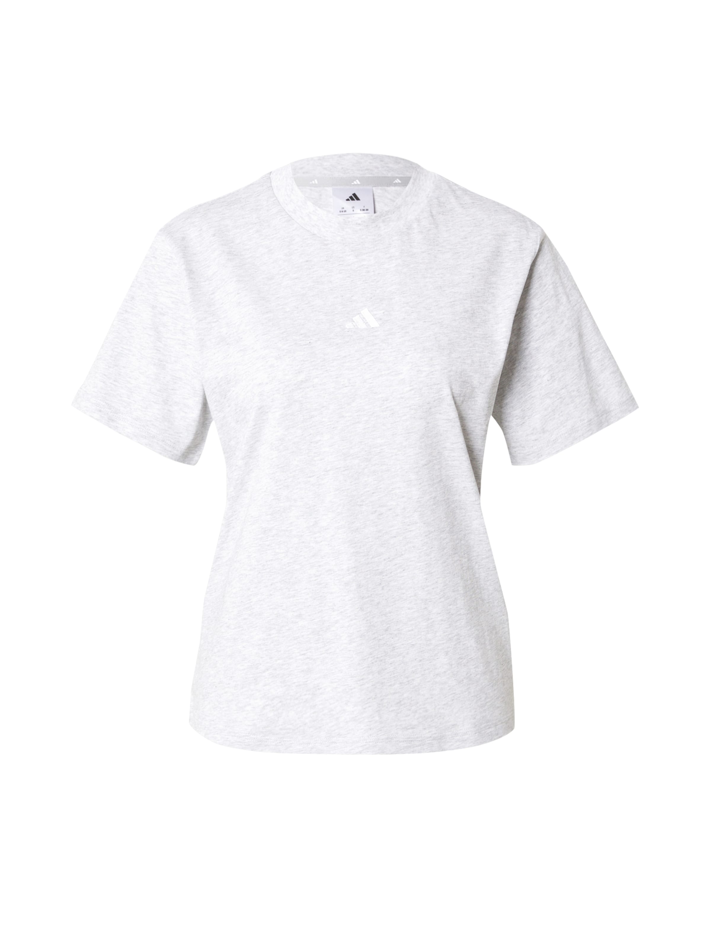 ADIDAS SPORTSWEAR Funkcionalna majica | siva barva: sprednja stran