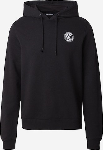 Karl Lagerfeld Sweatshirt in Black: front