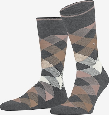 BURLINGTON Socks 'Newcastle' in Grey: front