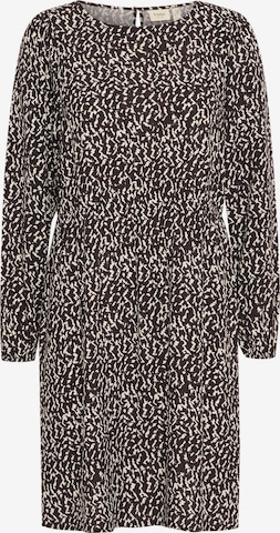 Fransa Jurk 'Flowy 4' in Grijs: voorkant