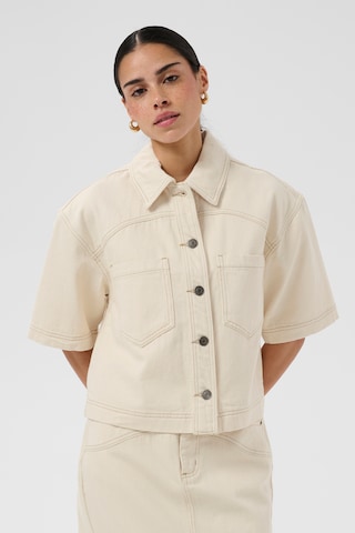 Kaffe Bluse 'KACatharina' i hvid: forside
