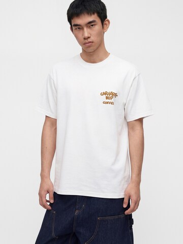 T-Shirt 'Coffee Break' Carhartt WIP en blanc