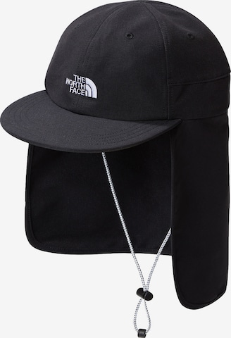 THE NORTH FACE Sports hat in Black: front