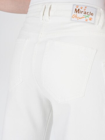 Barrel Jean M.O.D MIRACLE OF DENIM en blanc