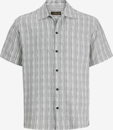 JACK & JONES Comfort fit Button Up Shirt in Green: front