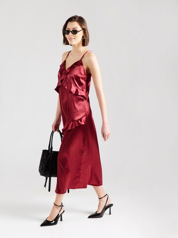 OBJECT Cocktail Dress 'OBJSALLY' in Red