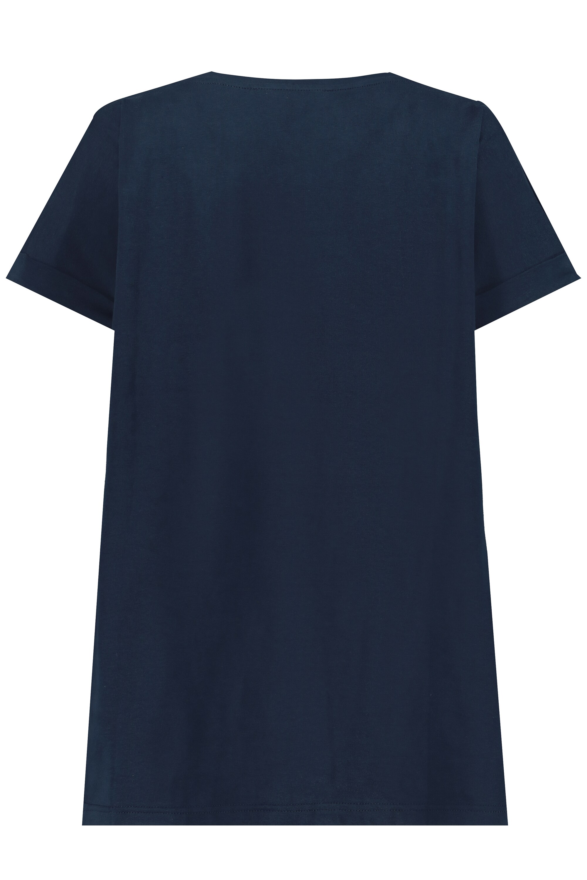 Ulla Popken T-Shirt in Nachtblau 