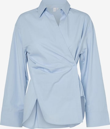 Camicia da donna 'AREMIA' di YAS in blu: frontale