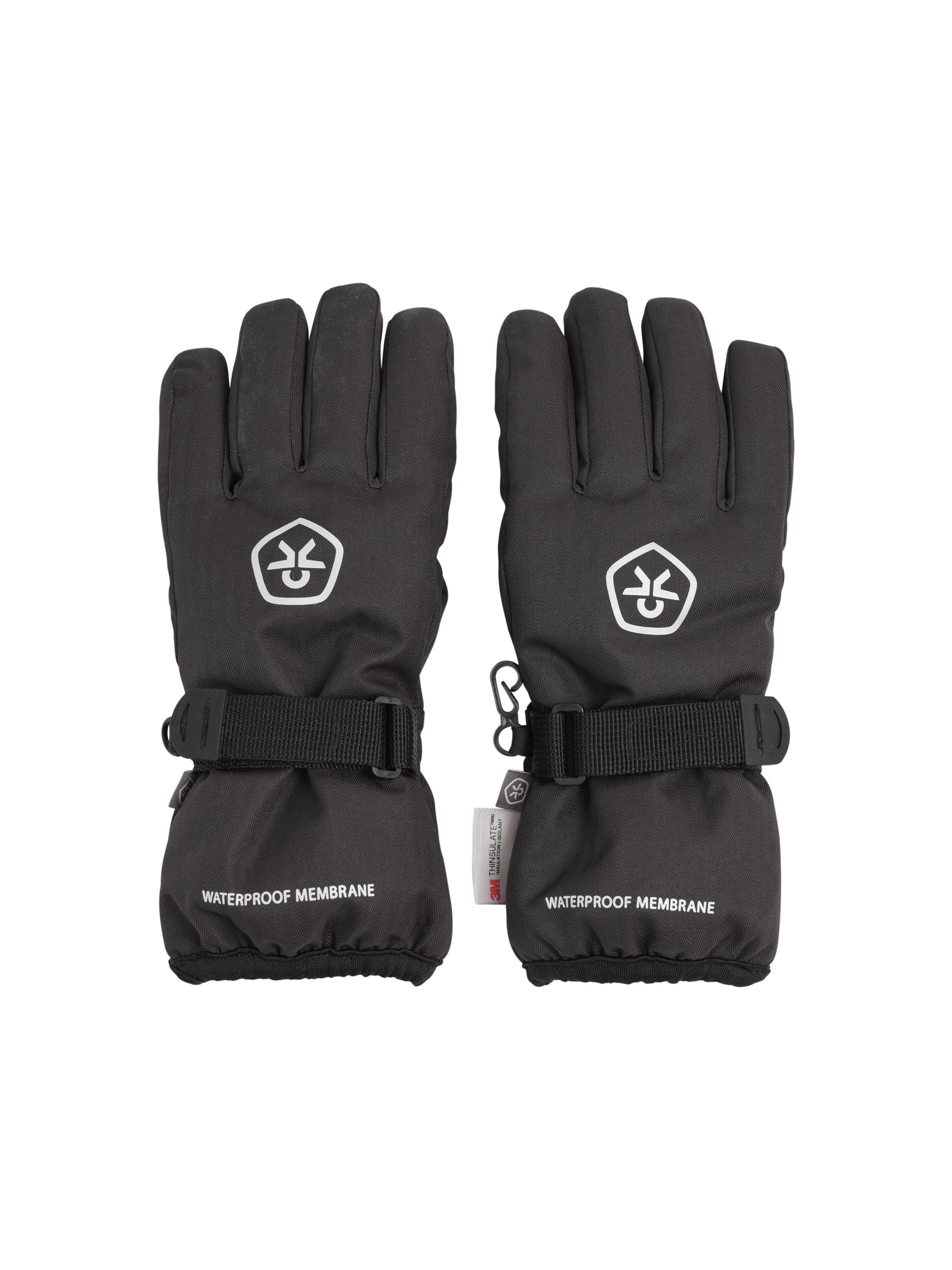 COLOR KIDS Gloves in Black: front