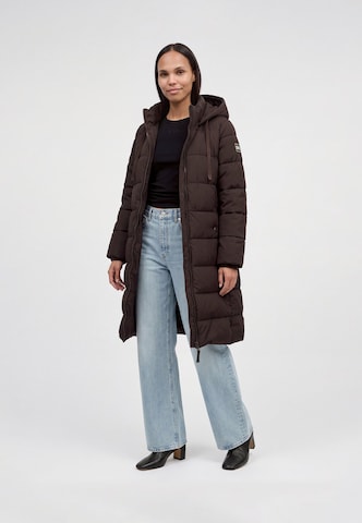 Gap Petite - Sobretudo de inverno em castanho: lateral