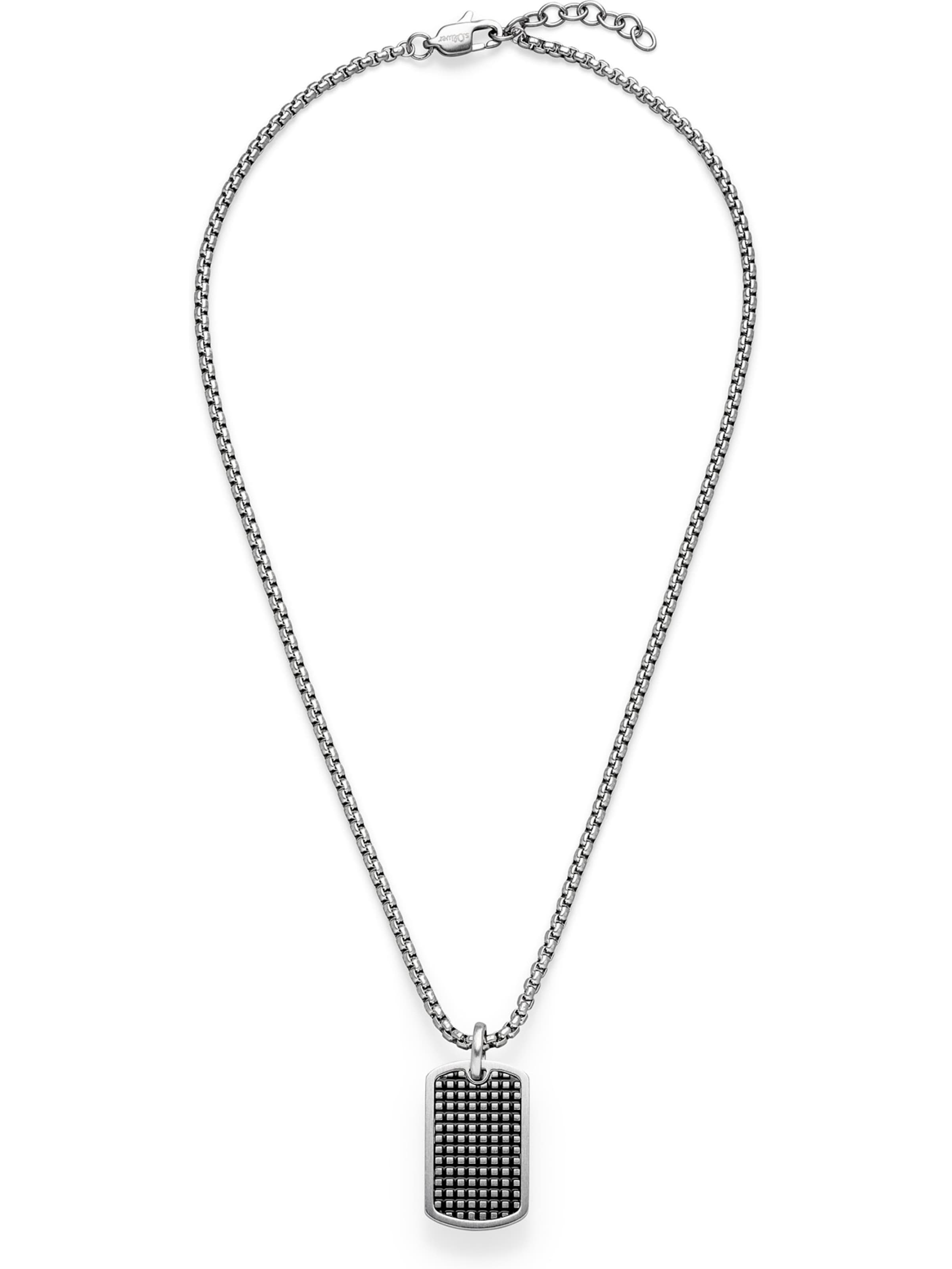 s.Oliver Necklace in Silver: front