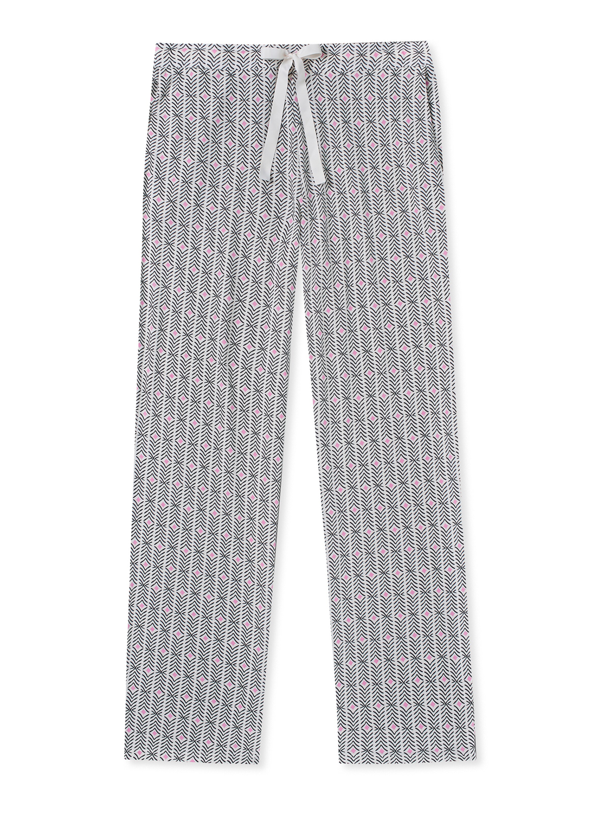 SCHIESSER Pajama Pants ' Mix + Relax ' in Beige: front