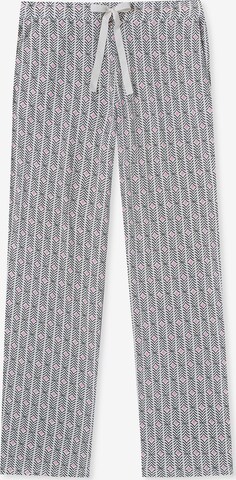 Pantalon de pyjama ' Mix + Relax ' SCHIESSER en beige : devant
