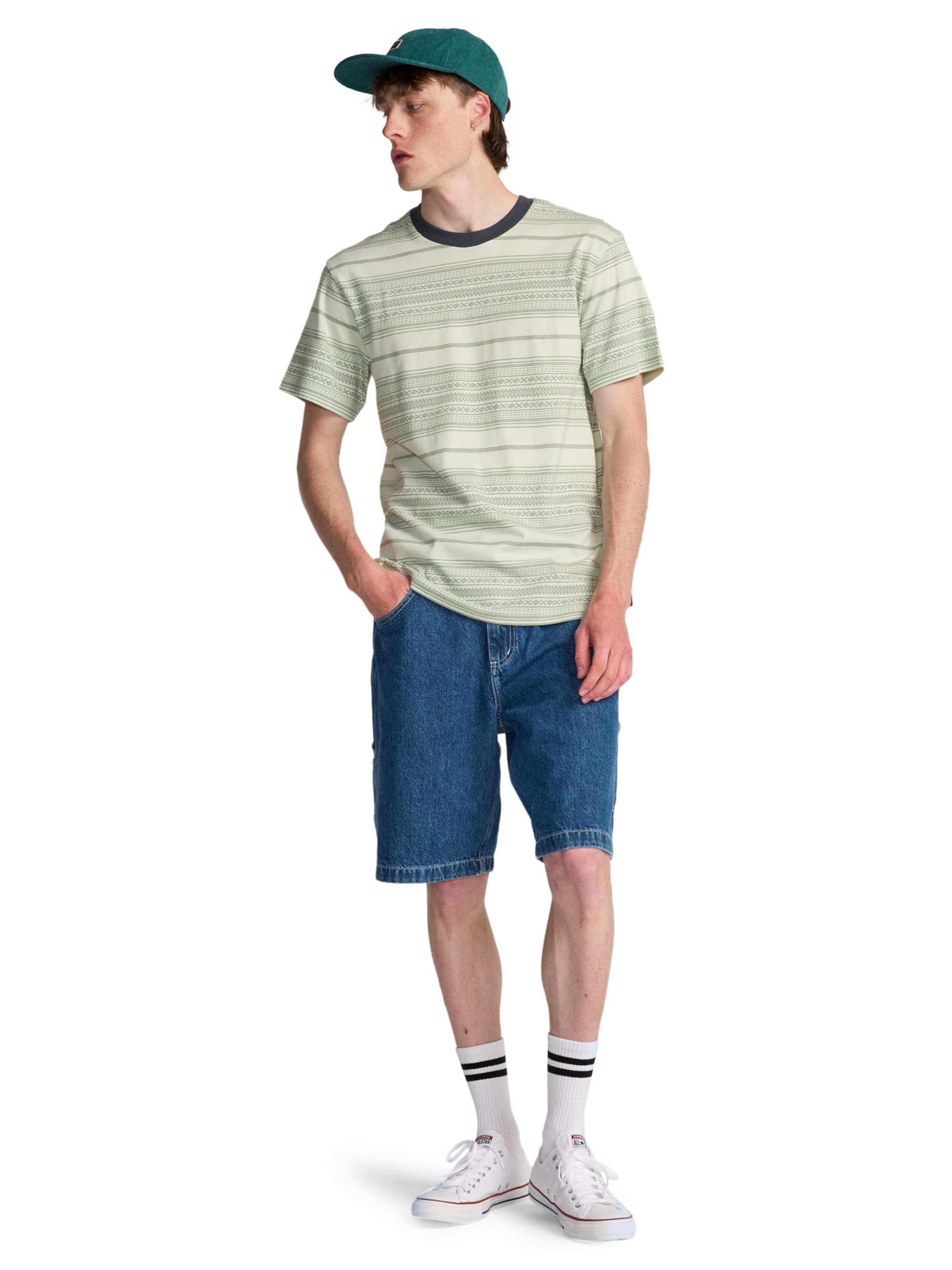 BILLABONG Μπλουζάκι 'Halfrack' σε πράσινο