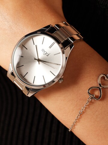 Lucardi Analog Watch in Silver