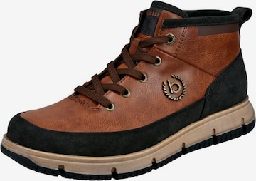 ruda bugatti Auliniai batai su raišteliais: priekis