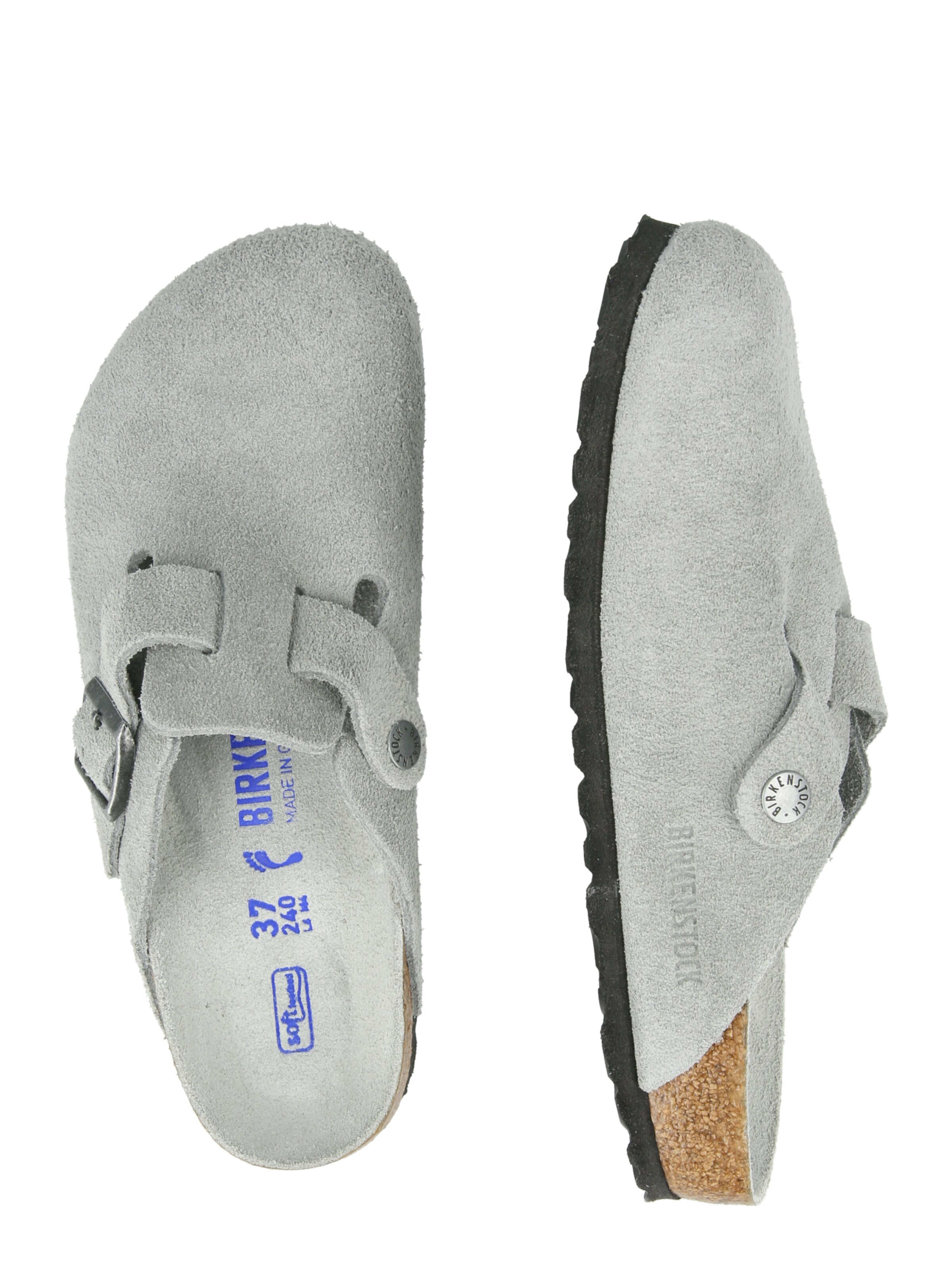 BIRKENSTOCK Pantofle 'Boston' – zelená