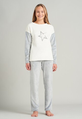 SCHIESSER Pajamas in Grey: front