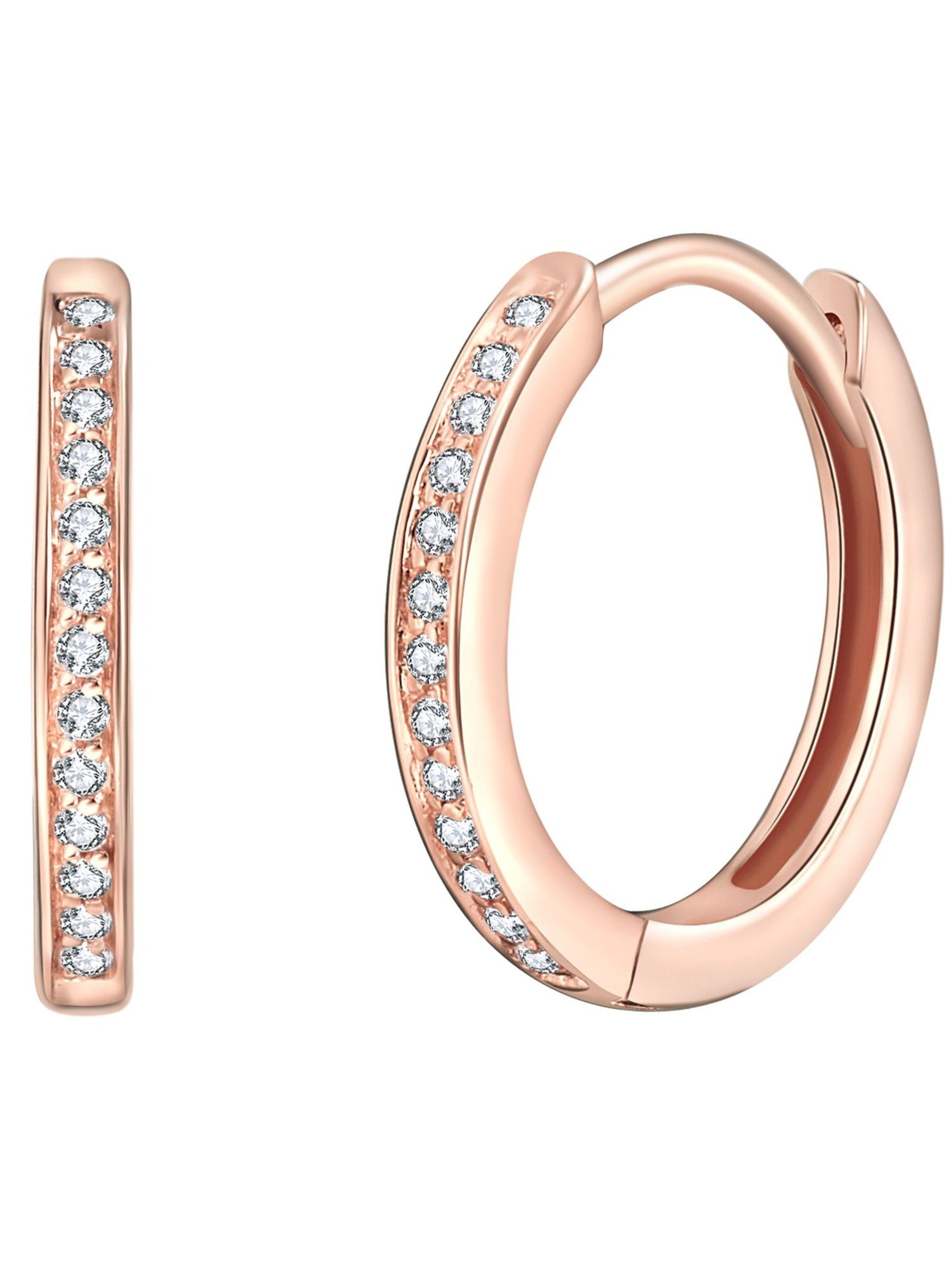 Boucles d'oreilles Rafaela Donata en or : devant