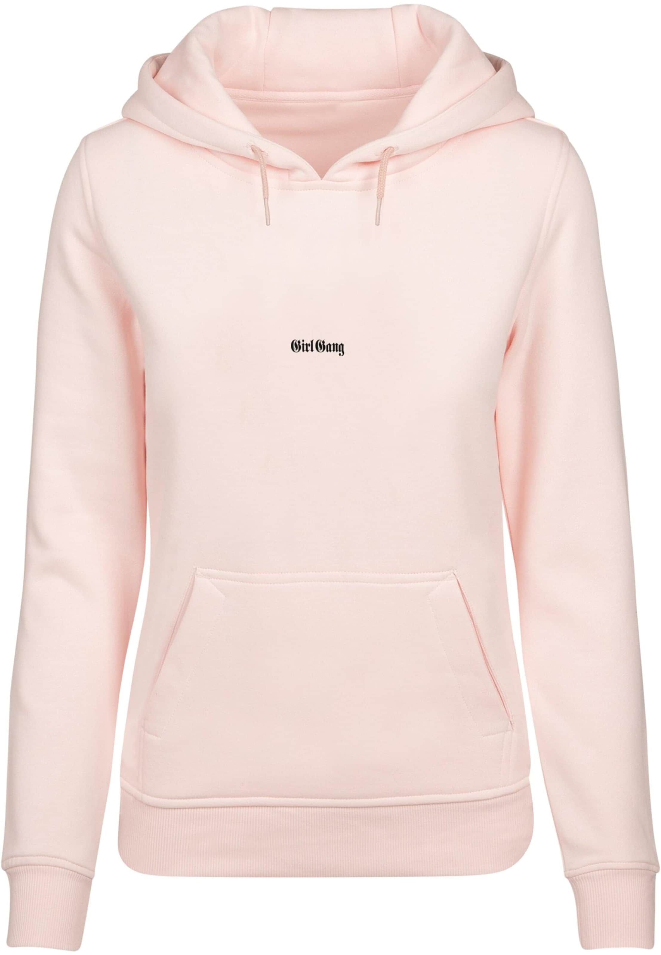 Mister Tee Sweatshirt 'Girl Gang' in Pink: Vorderseite
