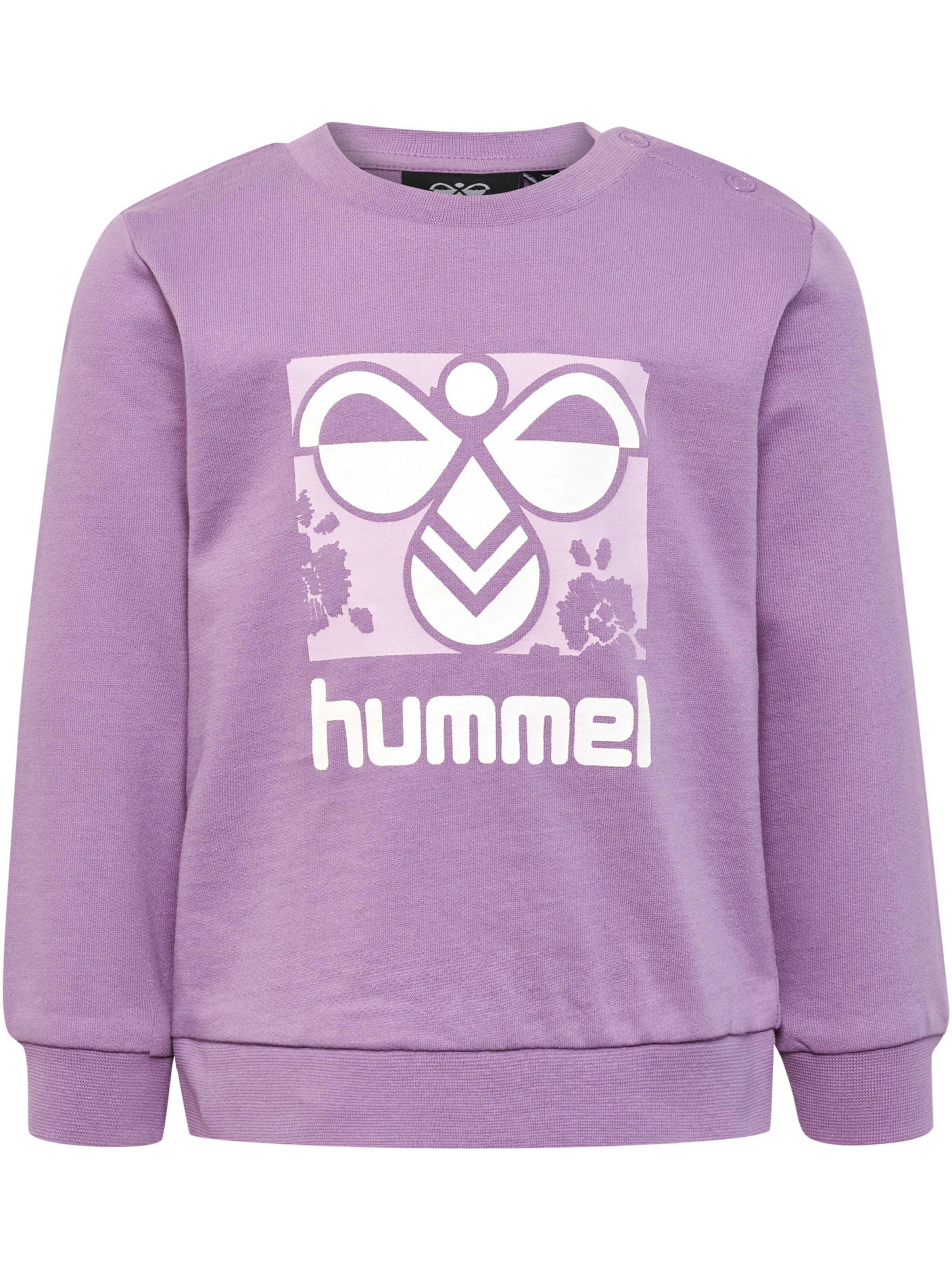 Hummel Sweatshirt in Lila: Vorderseite