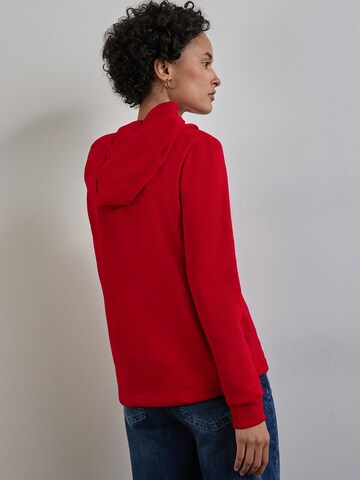 STREET ONE Sweatshirt in Red