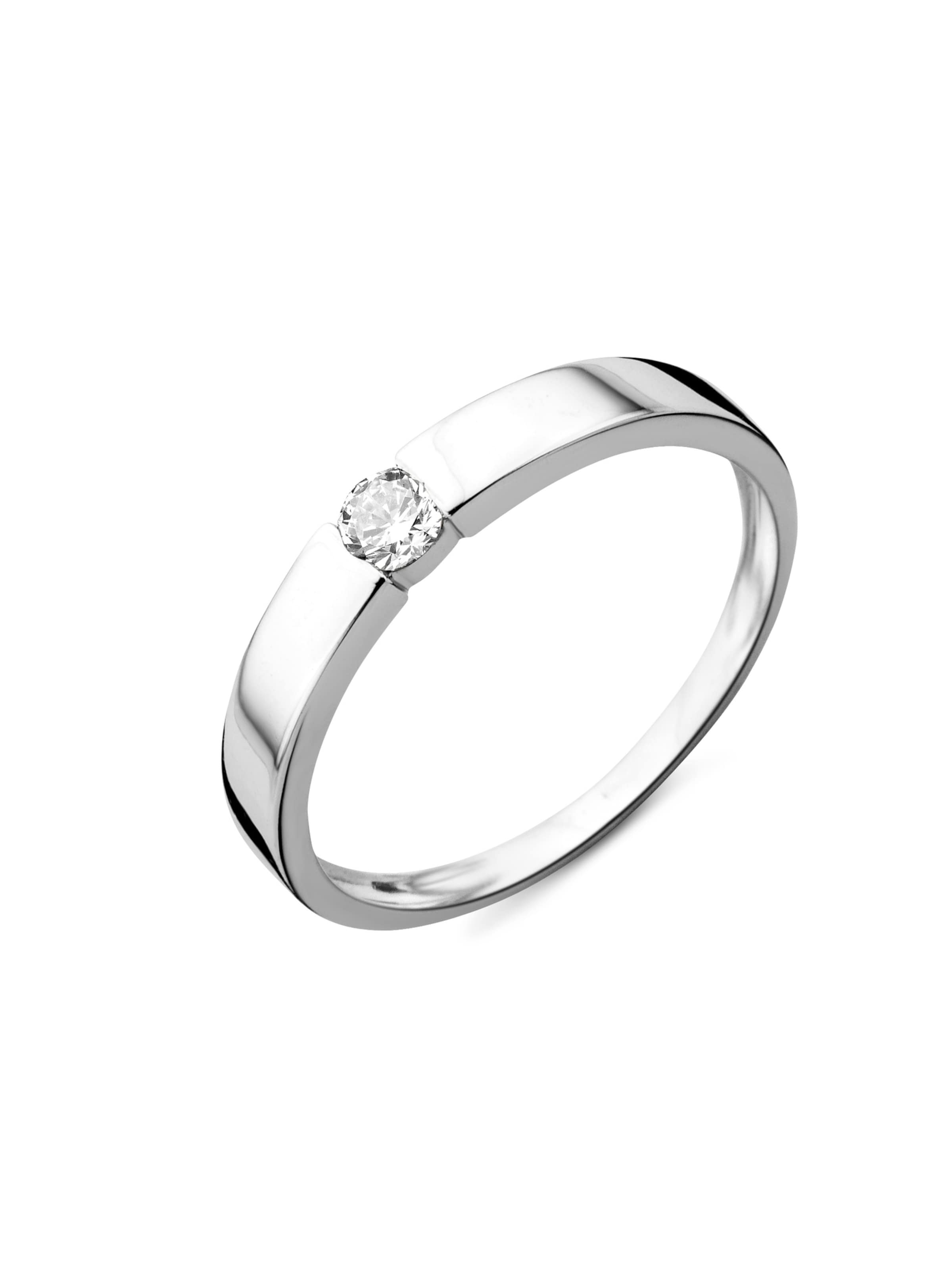 DIAMANT LETERNEL Ring in Silver: front