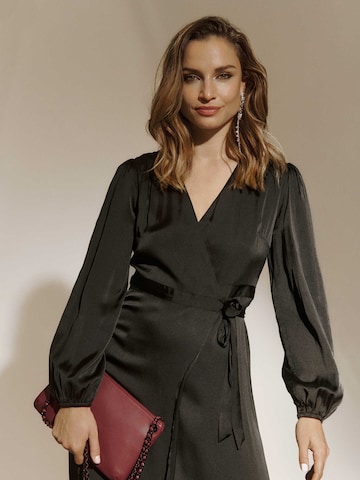 melns rosemunde Kleita 'Satina'