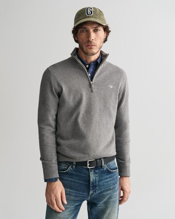 GANT Pullover 'Classic' in Grau: Vorderseite