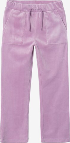 Regular Pantalon NAME IT en violet : devant