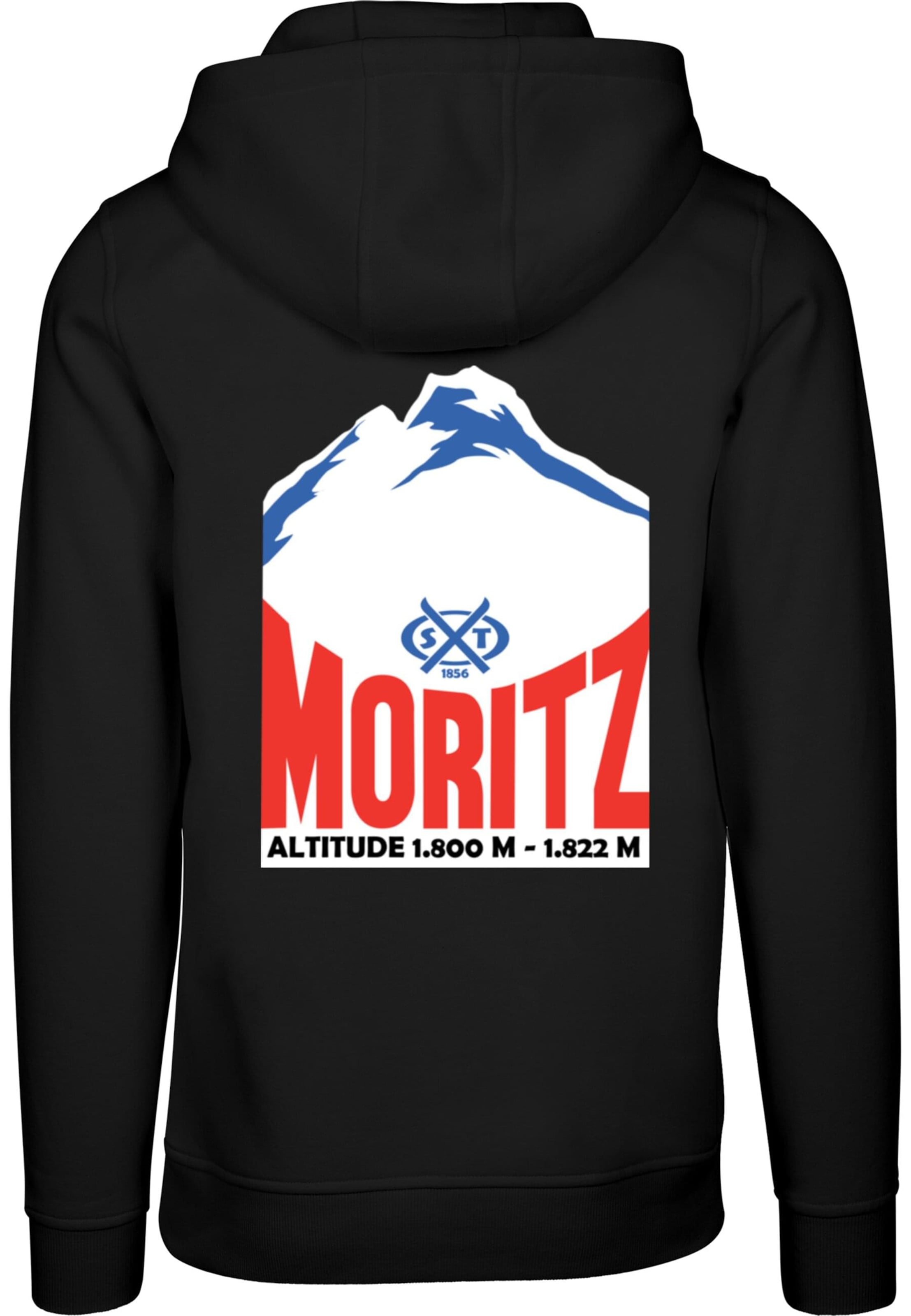 Mister Tee Tréning póló 'Mountain' - fekete